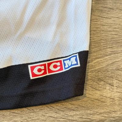 LOT 145A: 2000s NHL Philadelphia Flyers #88 Eric Lindros CCM Hockey Jersey w/ UnIDed Signatures