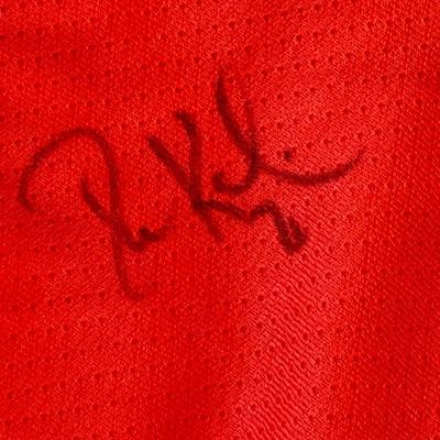 LOT 145A: 2000s NHL Philadelphia Flyers #88 Eric Lindros CCM Hockey Jersey w/ UnIDed Signatures