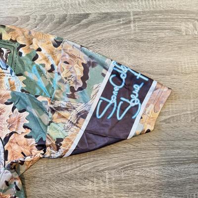 LOT 146A: 1999 WWF Attitude Stone Cold Steve Austin 3:16 Division Camo Jersey (Medium)