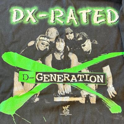 LOT 147A: 1993 WWF DX-Rated D-Generation Long Sleeve Tee (Large)