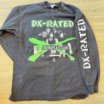 LOT 147A: 1993 WWF DX-Rated D-Generation Long Sleeve Tee (Large)