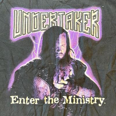 LOT 149A: 1998 WWF Undertaker Lord of Darkness T-Shirt (Youth XL)