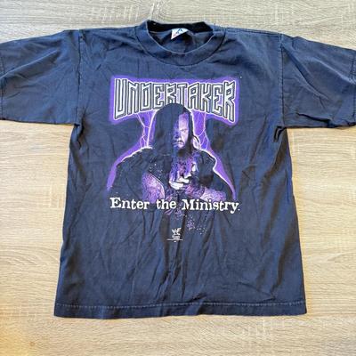 LOT 149A: 1998 WWF Undertaker Lord of Darkness T-Shirt (Youth XL)