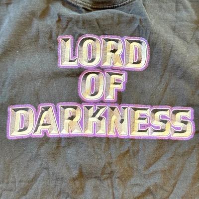 LOT 149A: 1998 WWF Undertaker Lord of Darkness T-Shirt (Youth XL)