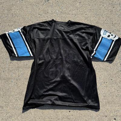 LOT 156A: NWT WWF Trinity Athletic Gear Stone Cold Steve Austin 3:16 Jersey (Youth XL)