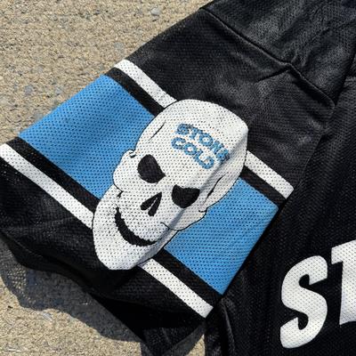 LOT 156A: NWT WWF Trinity Athletic Gear Stone Cold Steve Austin 3:16 Jersey (Youth XL)