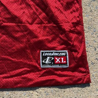 LOT 157A: NWT NFL Logo Athletic Steve Young San Francisco 49ers Jersey (Youth XL)