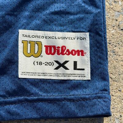 LOT 159A: NWT Wilson NFL Deion Sanders Dallas Cowboys Jersey (Youth XL 18-20)