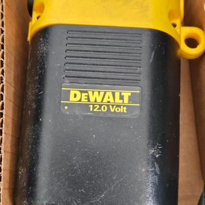 LOT 167A: DeWalt Cordless Drill & Squeeze Wrench