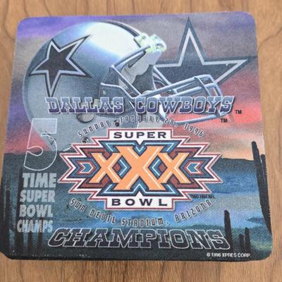 LOT 168B: We Dem Boys! 56x33 Flag, Wind Socks, Window Decals, License Plates, Door Hanger, Water Bottle, Banners, Coasters, Glass Plaque,...