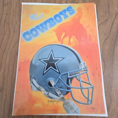 LOT 168B: We Dem Boys! 56x33 Flag, Wind Socks, Window Decals, License Plates, Door Hanger, Water Bottle, Banners, Coasters, Glass Plaque,...