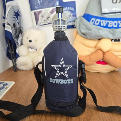 LOT 168B: We Dem Boys! 56x33 Flag, Wind Socks, Window Decals, License Plates, Door Hanger, Water Bottle, Banners, Coasters, Glass Plaque,...