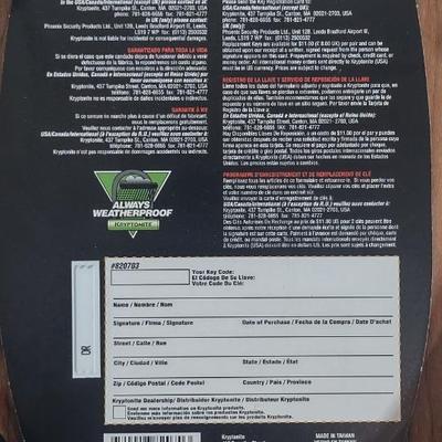 LOT 170B: 2 Bike Locks and Bike Pump