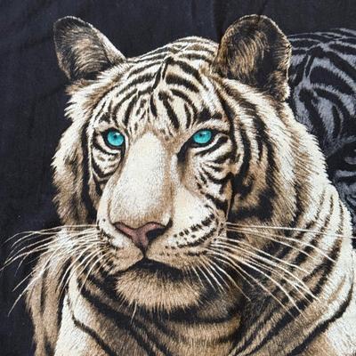 LOT 174A: Sick T-Shirts: Clementon Amusement Park Big Cat Encounter White Tiger (Medium), The Mountain Dragon Graphic (XL) & Art...