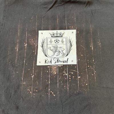 LOT 175A: 2000s Concert / Tour Shirts w/ Hat: Rod Stewart & Bon Jovi