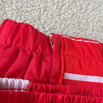 LOT 176A: Red & White Adidas Windbreaker Tracksuit (XL)