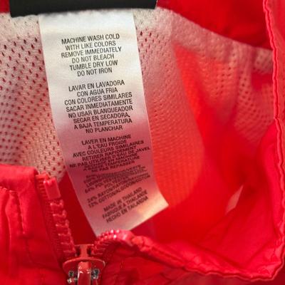 LOT 176A: Red & White Adidas Windbreaker Tracksuit (XL)