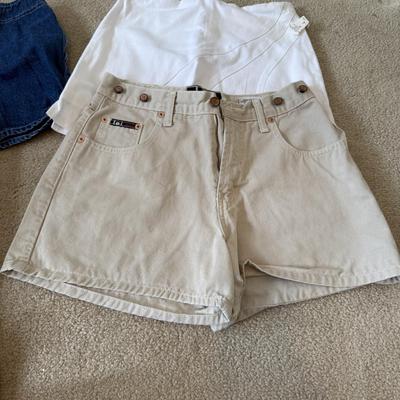 LOT 177A: Summer Skirts & Shorts in Junior/Petite Sizes: Paris Blues Original, Blue Asphalt, Lei, Guess Jeans, OP & No Appt...