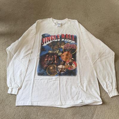 LOT 178A: Y2K Q102 Jingle Ball T-Shirts: 2002, 2003 & 2006