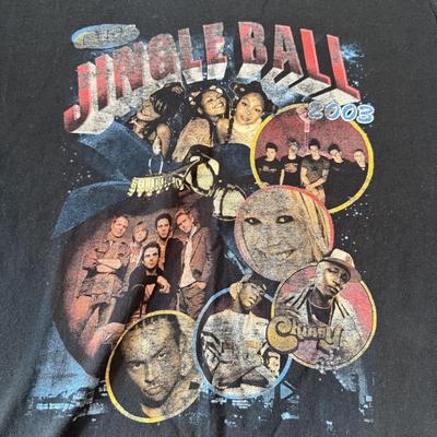 LOT 178A: Y2K Q102 Jingle Ball T-Shirts: 2002, 2003 & 2006