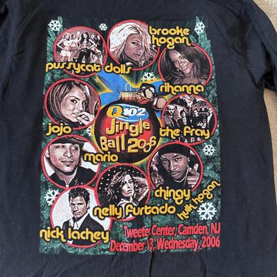 LOT 178A: Y2K Q102 Jingle Ball T-Shirts: 2002, 2003 & 2006