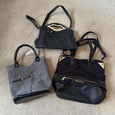 LOT 179A: Handbag Collection: Christian Siriano, Yankee Candle & Lip Cutout Design