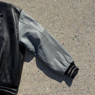 LOT 181A: Walt Disney World 75 Years with Mickey Heavy Leather Shell Jacket (XL)