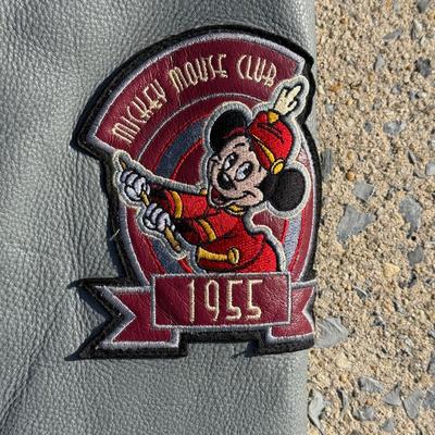 LOT 181A: Walt Disney World 75 Years with Mickey Heavy Leather Shell Jacket (XL)