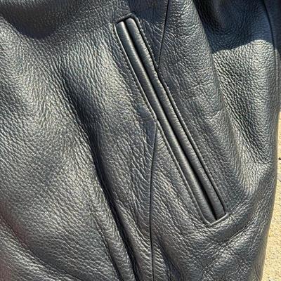 LOT 181A: Walt Disney World 75 Years with Mickey Heavy Leather Shell Jacket (XL)