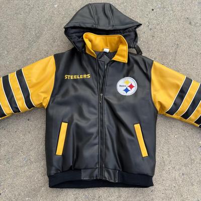LOT 184A: NFL Pittsburgh Steelers Mighty Mac Sports Jacket (XL-20)