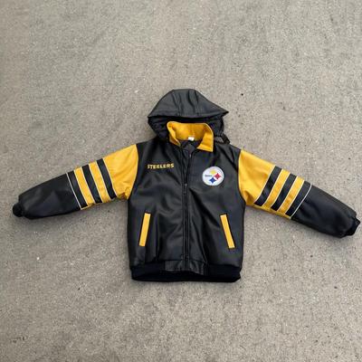 LOT 184A: NFL Pittsburgh Steelers Mighty Mac Sports Jacket (XL-20)