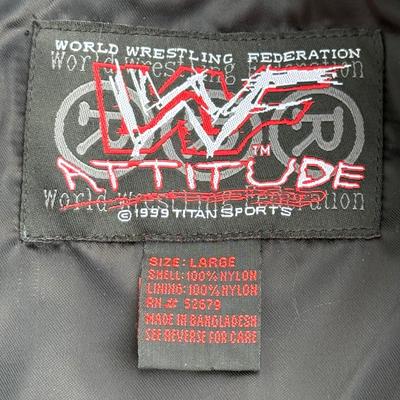 LOT 185A: 1999 WWF Attitude Stone Cold Steve Austin Wrestling Jacket (Large)