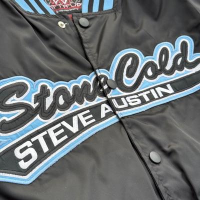 LOT 185A: 1999 WWF Attitude Stone Cold Steve Austin Wrestling Jacket (Large)