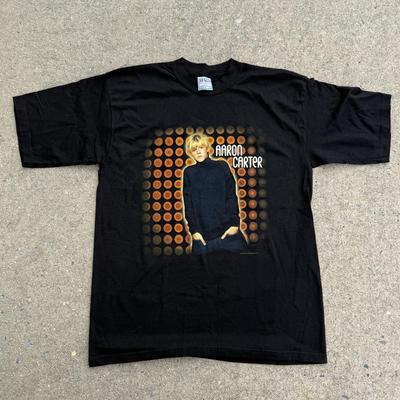 LOT 186A: 2002 Aaron Carter T-Shirt (Large)