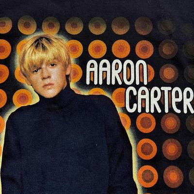 LOT 186A: 2002 Aaron Carter T-Shirt (Large)