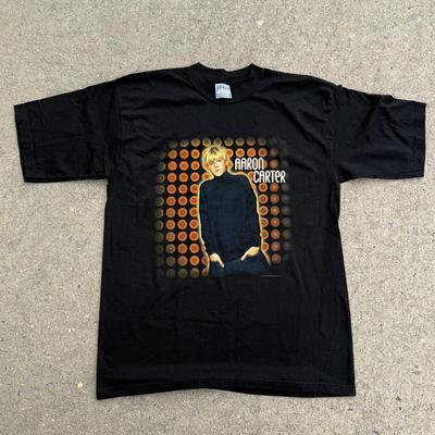 LOT 186A: 2002 Aaron Carter T-Shirt (Large)