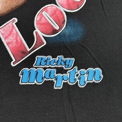 LOT 187A: Y2K Ricky Martin Livin' la Vida Loca Mountain Dew T-Shirt (Small/Medium)