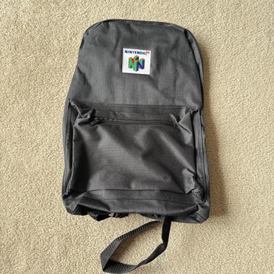 LOT 190B: New Nintendo 64 Backpack, NWT Star Wars Darth Vader Backpack & NWT Shrek 2 T-Shirt (Youth Large)