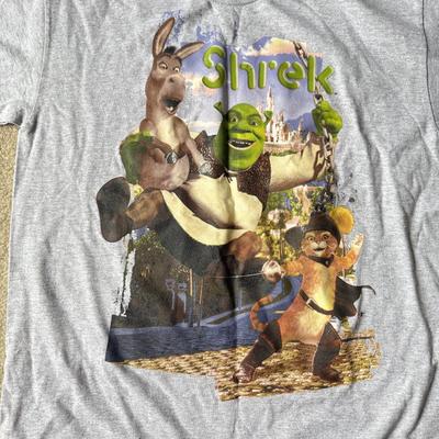 LOT 190B: New Nintendo 64 Backpack, NWT Star Wars Darth Vader Backpack & NWT Shrek 2 T-Shirt (Youth Large)