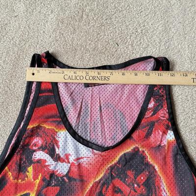 LOT 191B: 1999 WWF Attitude Stone Cold Steve Austin & Mankind Mesh Tanks (Large)