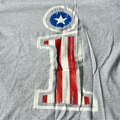 LOT 193B: 1999 WWF The Rock T-Shirt & 2000 WWF Kurt Angle T-Shirt (Medium)