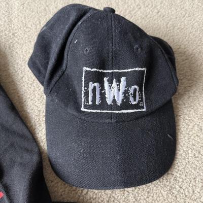 LOT 196B: WCW New World Order T-Shirts, Long Sleeve & Hats