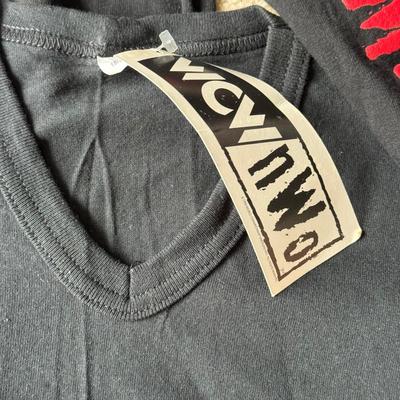 LOT 196B: WCW New World Order T-Shirts, Long Sleeve & Hats