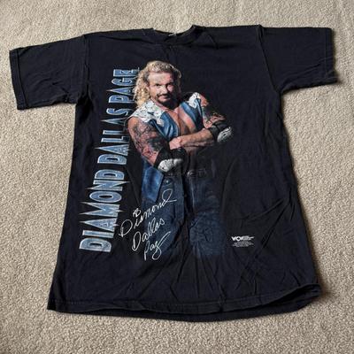 LOT 197B: Wrestling Collection: Hulk Hogan Kids' Bandana, 1998 WWF Celebrity Deathmatch T-Shirt, WWF Attitude Al Snow T-Shirt &...