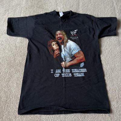 LOT 197B: Wrestling Collection: Hulk Hogan Kids' Bandana, 1998 WWF Celebrity Deathmatch T-Shirt, WWF Attitude Al Snow T-Shirt &...