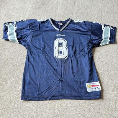 LOT 199B: NFL Dallas Cowboys Clothing Collection: Bedazzled Shirts, Shorts & Jerseys