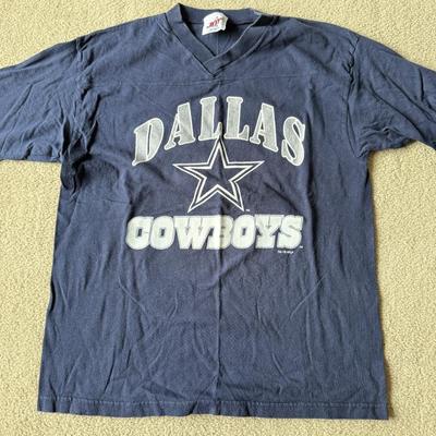 LOT 199B: NFL Dallas Cowboys Clothing Collection: Bedazzled Shirts, Shorts & Jerseys
