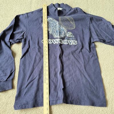 LOT 199B: NFL Dallas Cowboys Clothing Collection: Bedazzled Shirts, Shorts & Jerseys