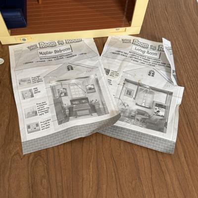 LOT 200A: 2001 Room by Room Modular Electronic Dollhouse w/ Accessories