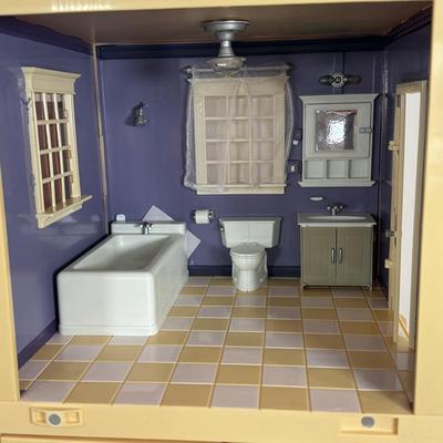 LOT 200A: 2001 Room by Room Modular Electronic Dollhouse w/ Accessories